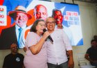Presidentes da Câmara Gerson Portela reforça apoio a Cacau da Mata e Olivia Santana em encontro político