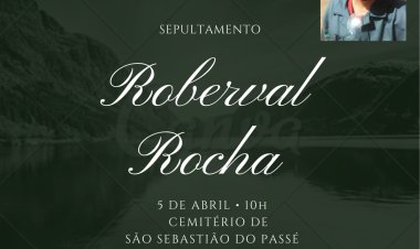 Roberval Rocha será sepultado  na terça-feira(05) às 10:00 horas.