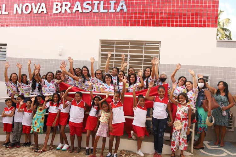 São Sebastião do Passé: Prefeitura entrega nova Escola Nova Brasília à comunidade