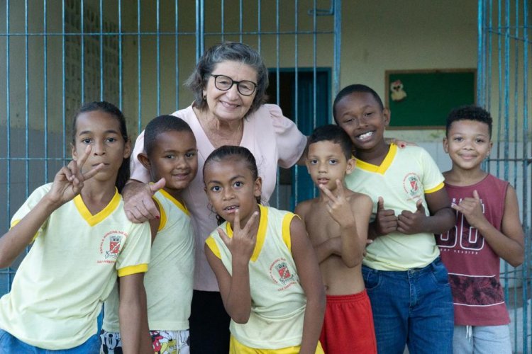 Ordem de Serviço da Escola São Judas Tadeu uma ação da Prefeita Nilza da Mata.