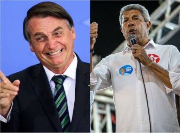 Bolsonaro (PL) tem acompanhado com bons olhos a ascensão de Jerônimo Rodrigues.
