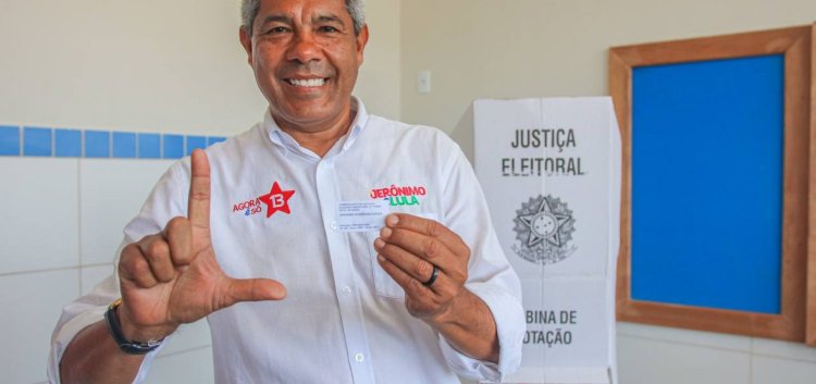 JERÔNIMO governador da Bahia com 52,54% dos votos válidos