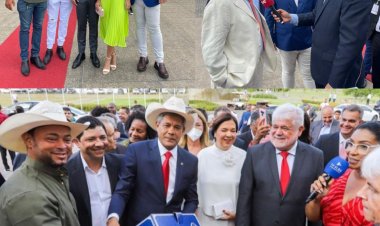 Com Rivelino da facilites, Portela Vaqueiro rouba a cena na Posse do governador da Bahia Jerônimo.