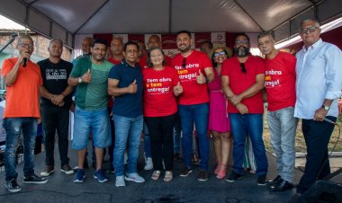 Praça, Parque, Academia na Dorival Caymmi na grande inauguração  em Maracangalha