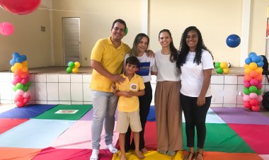 Projeto Musicalização para crianças com deficiência, em São Sebastião do Passé 