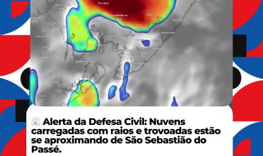Alerta da Defesa Civil de São Sebastião do Passé: Condições Climáticas Críticas
