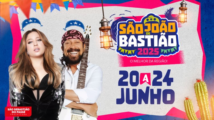 Venha curtir o São João de São Sebastião do Passé com cinco dias de festa na cidade.