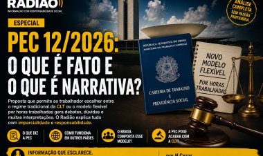PEC 12/2026: O QUE É FATO E O QUE É NARRATIVA?